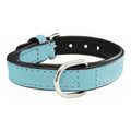 Hundehalsband Gloria Polsterung Blau 35 cm (35 x 1,5 cm)