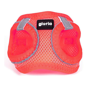 Ham pentru câini Gloria Air Mesh Trek Star Reglabil Roz Mărimea XXXS (18-20 cm)