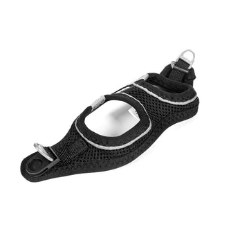 Ham pentru câini Gloria Trek Star 29,4-32,6 cm 41,4-43 cm Negru S