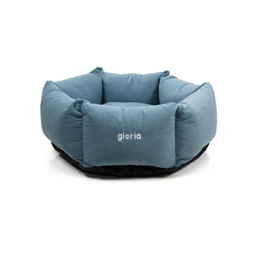 Dog Bed Gloria Hondarribia Blue 75 x 75 cm Hexagonal