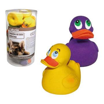 Jucărie pentru câini Gloria Ducks Latex (18 buc)