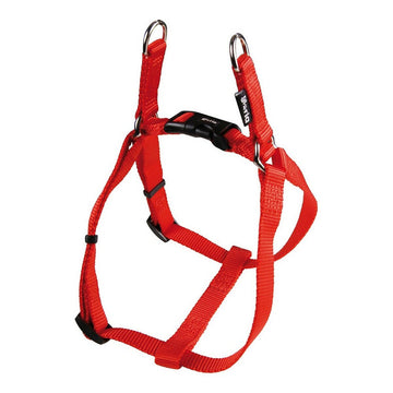 Dog Harness Gloria Smooth Adjustable M 47-71 cm Red