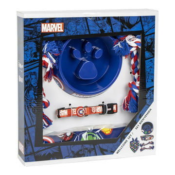 Welcome Gift Set for Dogs The Avengers Albastru 5 Piese