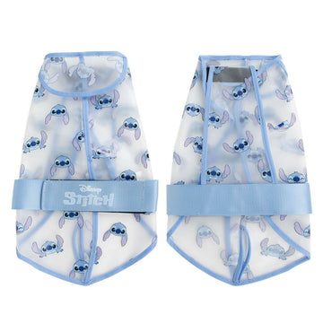 Dog raincoat Stitch Blue XS