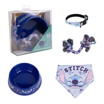 Gift Set Stitch Blue Multi-composition Dog 4 Pieces