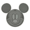 Dispozitiv de hrănire pentru câini Mickey Mouse Gri Silicon 28 x 15 x 1,5 cm