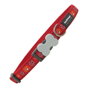 Zgardă pentru câini Red Dingo Amprentă de animal (24-37 cm) (1,5 x 24-36 cm)