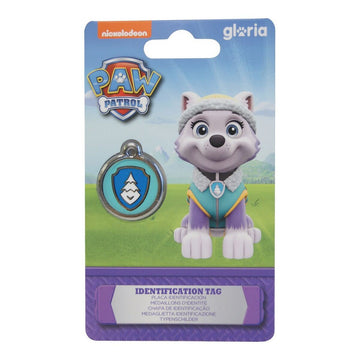 Plăcuță de identificare pentru guler The Paw Patrol Everest Mărimea M