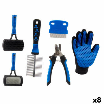 Hygiene-Set Haustiere Blau (8 Stück)