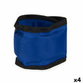 Dog collar Blue Black PVC Gel 6,3 x 1 x 30 cm Coolant (4 Units)