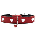 Zgardă pentru câini Hunter Love S/M 35-40 cm Rojo/Blanco