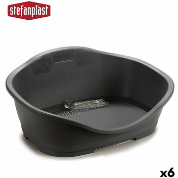 Pat pentru animale de companie Stefanplast 97621 Gri Plastic 68 x 27,5 x 49 cm 6 Unități