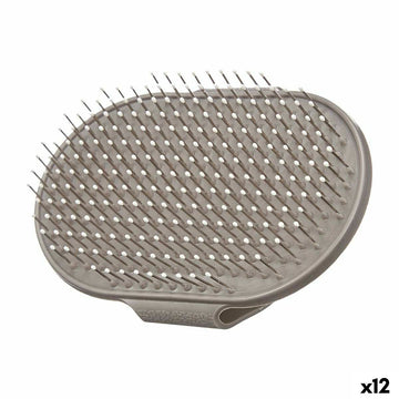 Dog Brush Mascow 335 Grey 13 x 3,5 x 10 cm (12 Units)